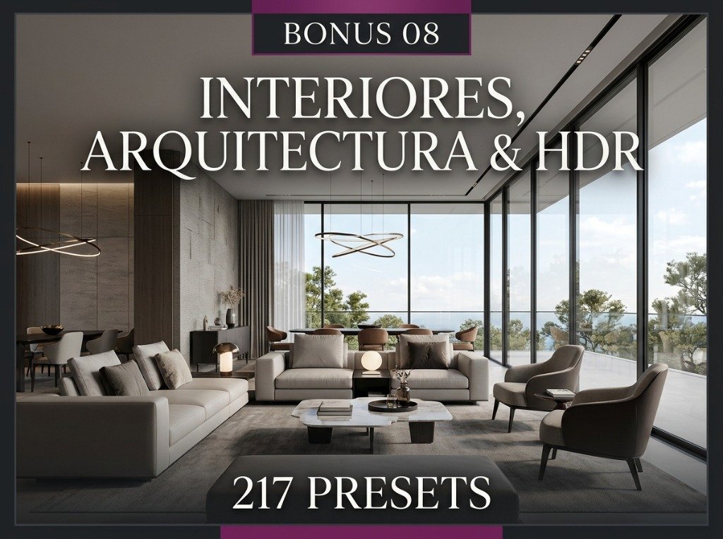BONUS 08 - Interiores, Arquitectura & HDR